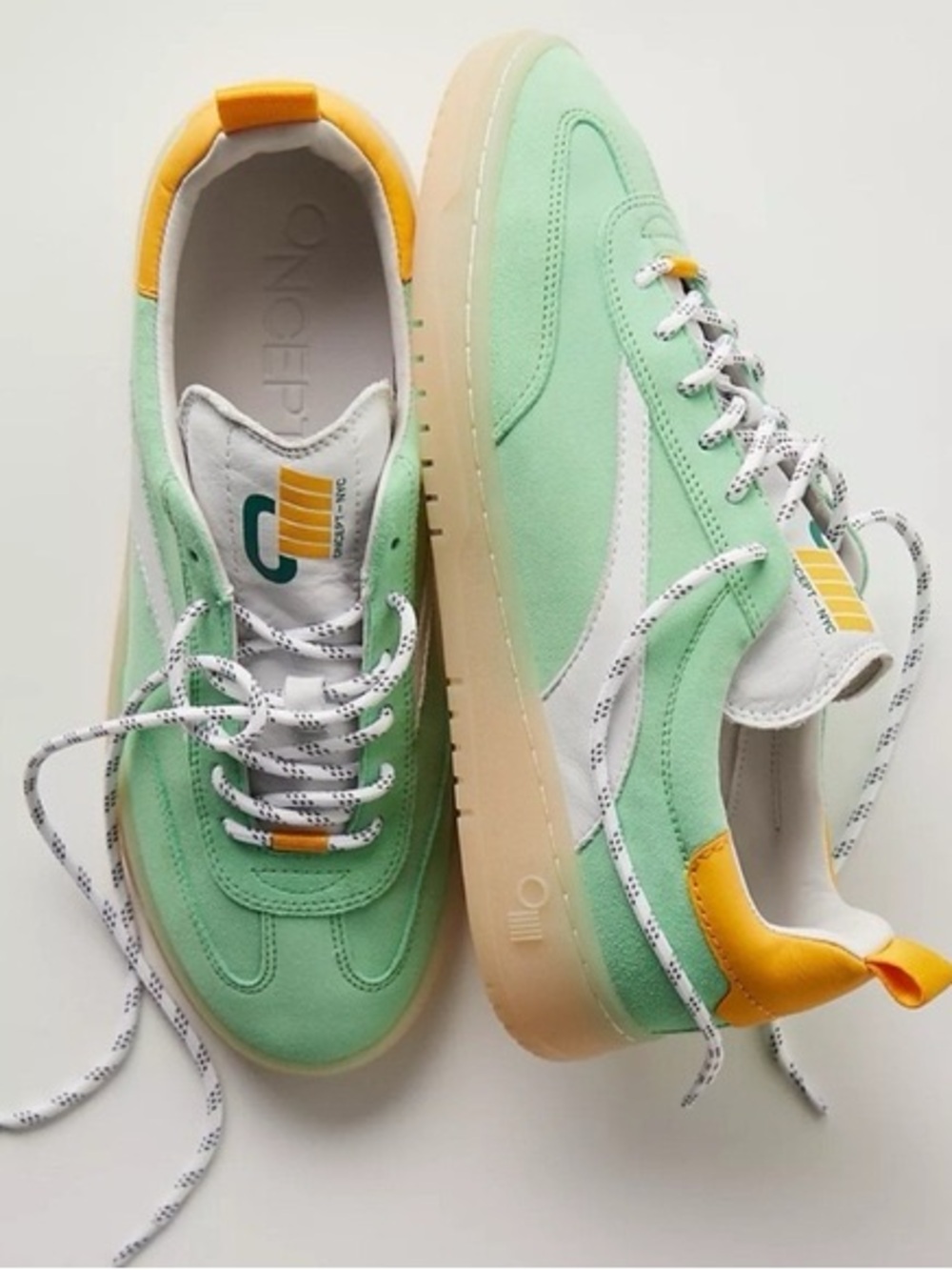 NEW Oncept Panama Sneaker Cyber Green 6.5